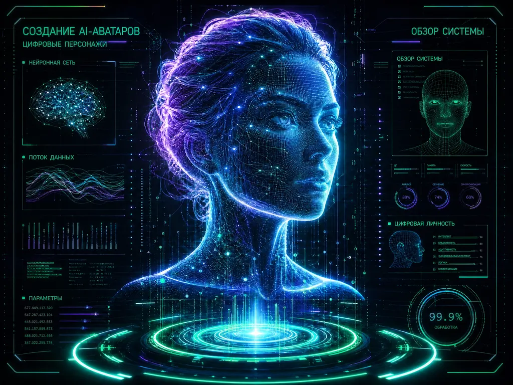 AI-аватары и цифровые персонажи