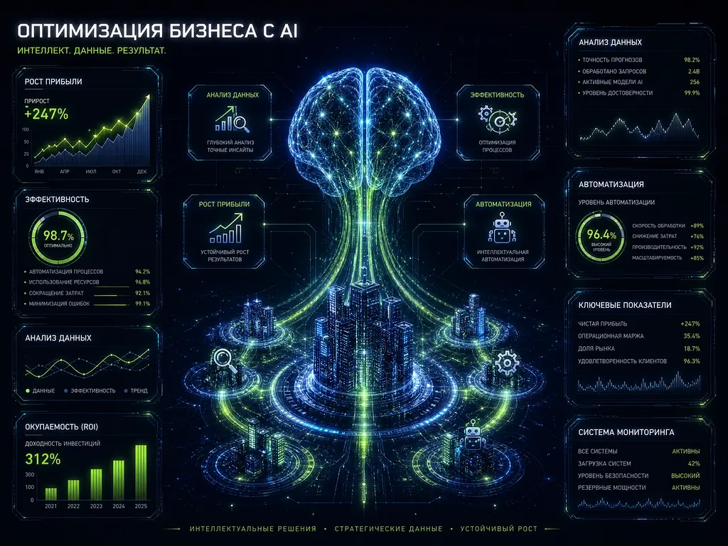Оптимизация бизнеса с AI