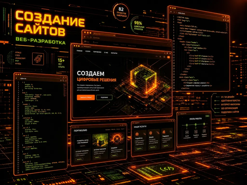 Создание сайтов